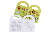 Kleurboekje met Stickers Wilde Dieren